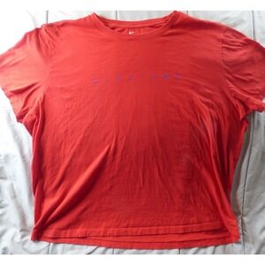 The Nike Tee T-shirt Red 3XL Men's Nike Air Spell Out